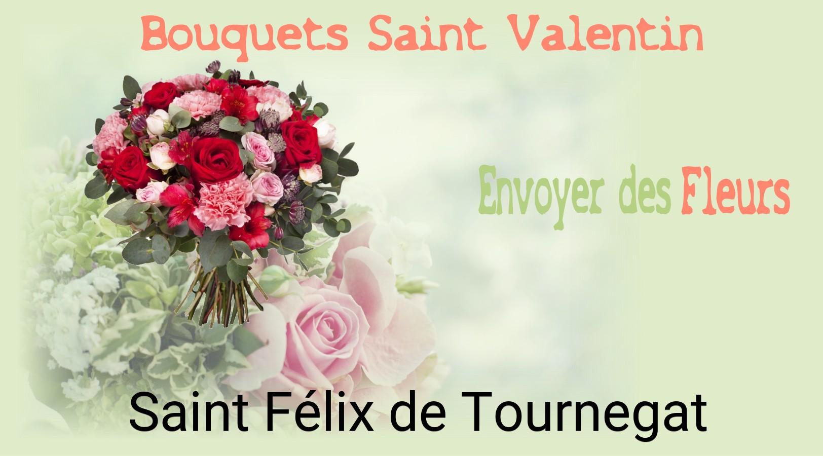 Roses de Saint-Valentin livrées à Saint-Félix-de-Tournegat
